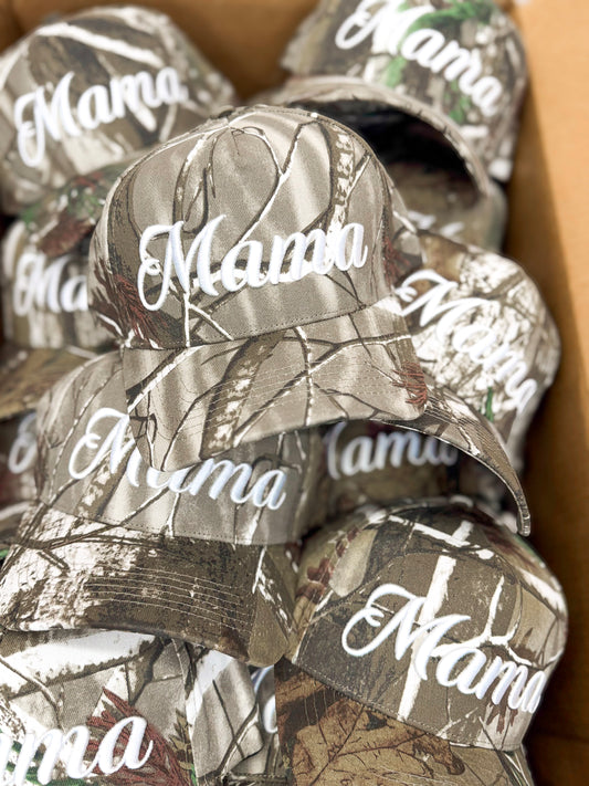 Mama Full Camo Hat