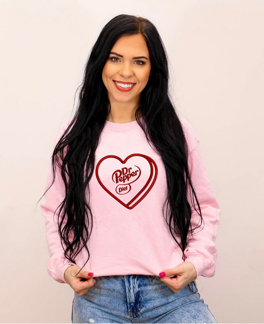 Diet Dr. Pepper Conversation Heart