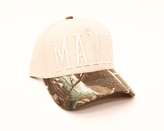 MAMA Half Camo Hat