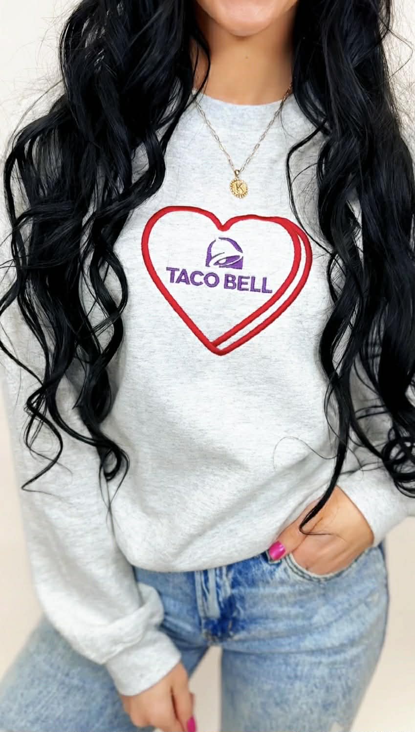 Taco Bell Conversation Heart